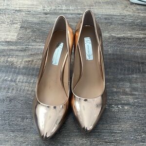 INC Zitah rose gold heels